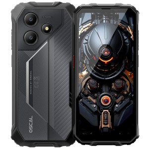  Blackview Oscal Marine 2, 8 Go + 256 Go, écran 6,56 pouces, Android 15, processeur Unisoc UMS9230E T615 Octa Core, réseau : 4G, OTG, NFC (noir) SB933B270-20